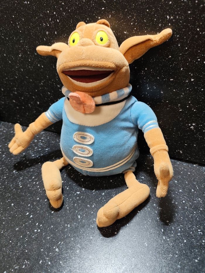 Magnifique peluche officielle bigdil toyoyo frère bill vintage 1999 lansay 30 Cm - photo numéro 2