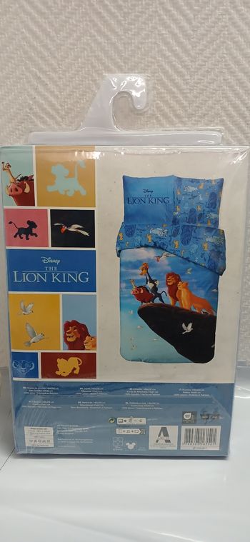 Hausse de couette 1 place 140x200cm oreiller 63x63cm 100%coton