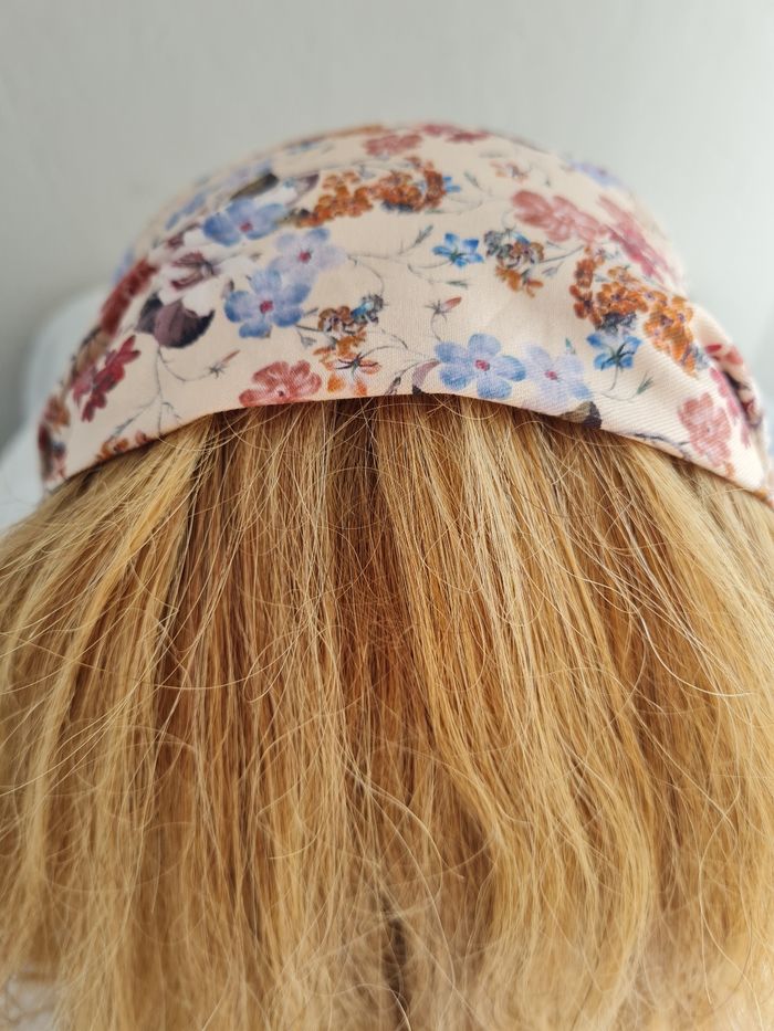 Bandeau fichu fleuri - photo numéro 3