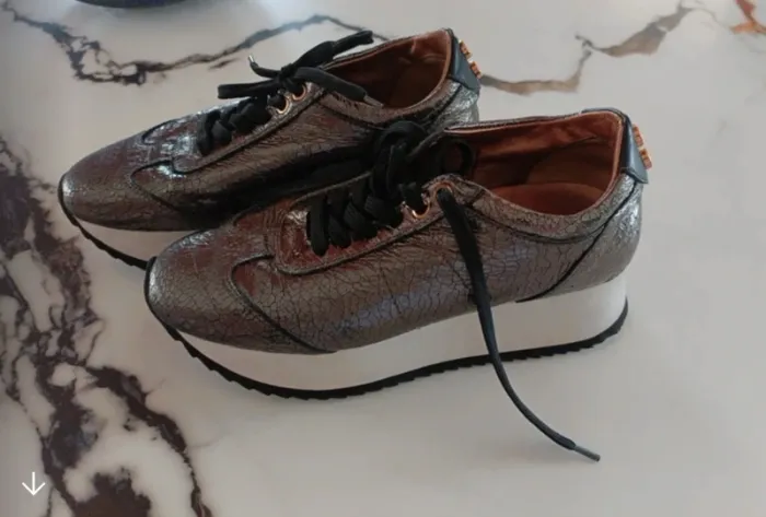 Sneakers cuir véritable Alexander Smith