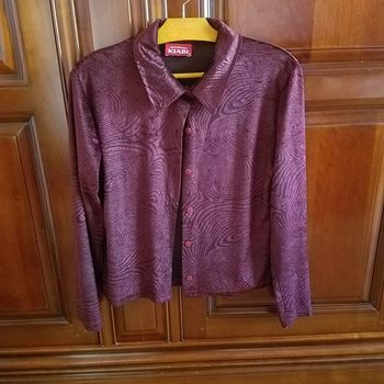 chemisier de fête  en velours T42/44