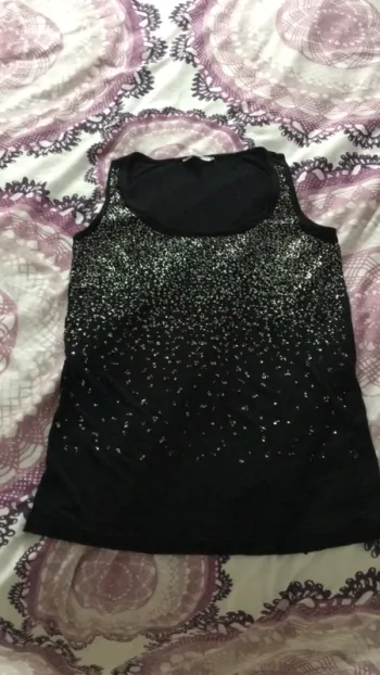 Débardeur paillettes