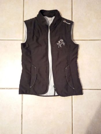 Veste sans manches équitation fouganza