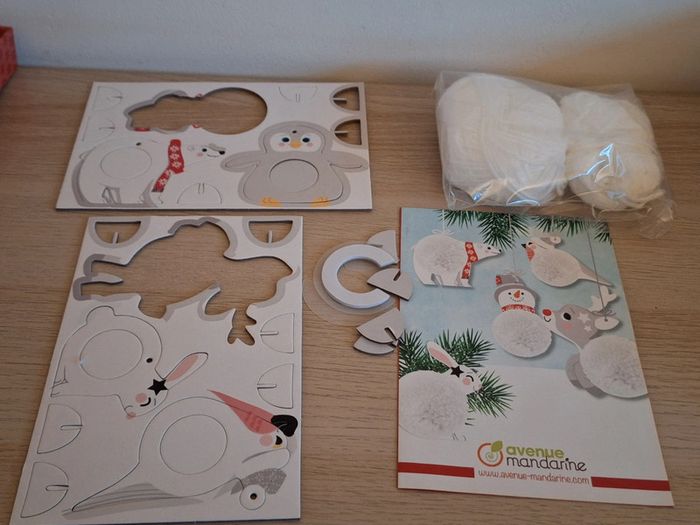 Coffret de pompons à suspendre - Avenue mandarine - photo numéro 3