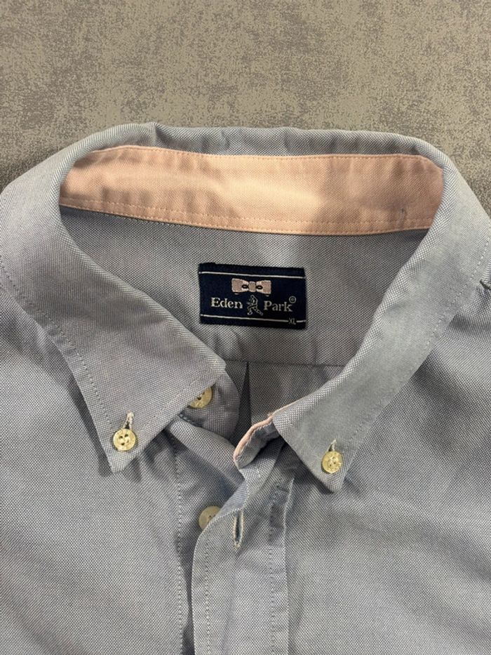 Chemise Eden Park Bleu et rose Taille XL - photo numéro 5