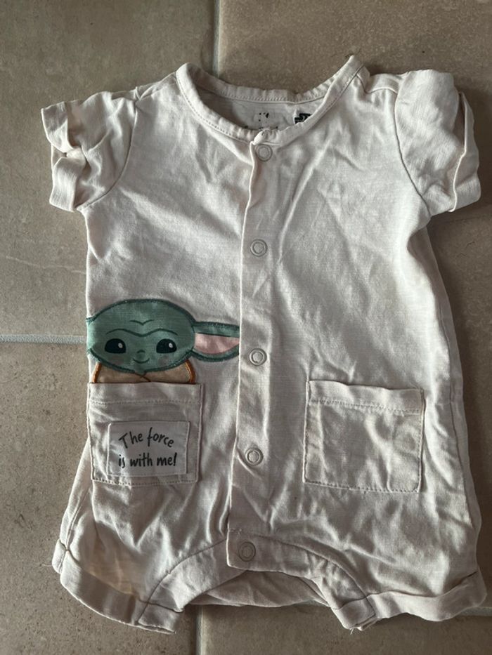 Combishort bébé star Wars naissance