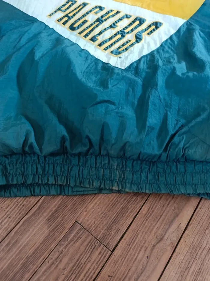 Blouson NFL green bay Packers vintage 90's logo 7 - L - photo numéro 16