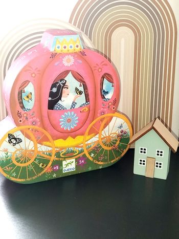 🧩Djeco Puzzle Le carosse d'Elise 54 pièces