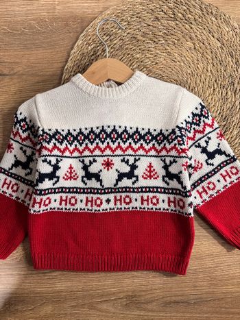 Pull de Noël vertbaudet
