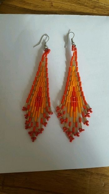 Boucle d'oreille perle