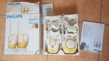 Moniteur bébé Philips SCD 463