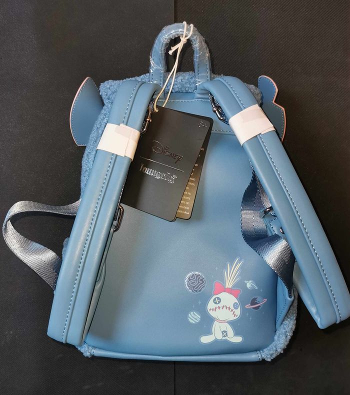 Sac à dos Loungefly / Stitch Plush Pocket / Disney - photo numéro 4