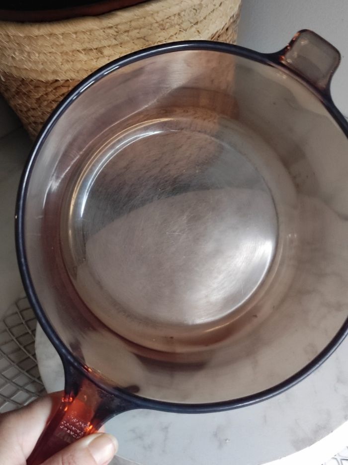 Casserole en verre ambré vision - photo numéro 5