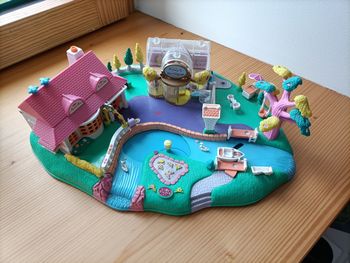 Polly pocket Magical movin Pollyville bluebird magnétique 1996 vintage bon état 