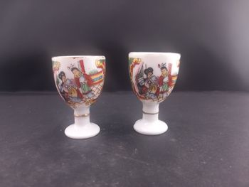 2 Verres à saké en céramique 