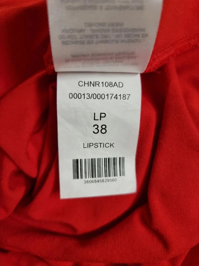 Naf Naf robe rouge * taille 38 * - photo numéro 9