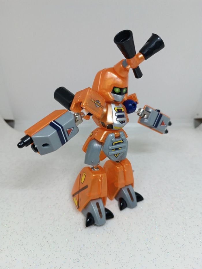 Robot bot assembler dual modèle orange metabee medabots emperor belzega robattle hasbro takara - photo numéro 2