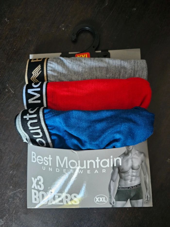 Lot 3 caleçon neuf homme xxl Best montain