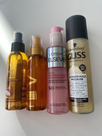 Lot 4 produits comme neufs