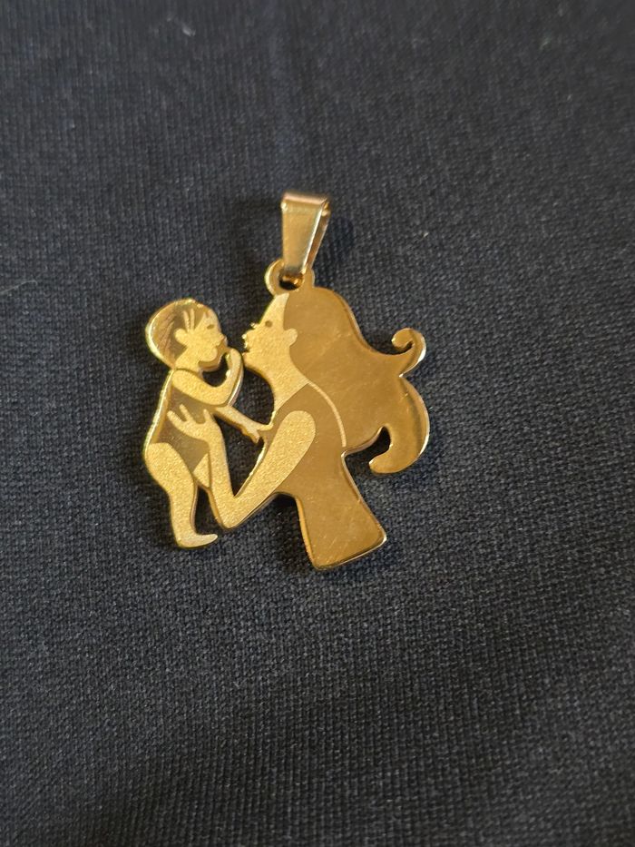 Pendentif enfant maman - photo numéro 6