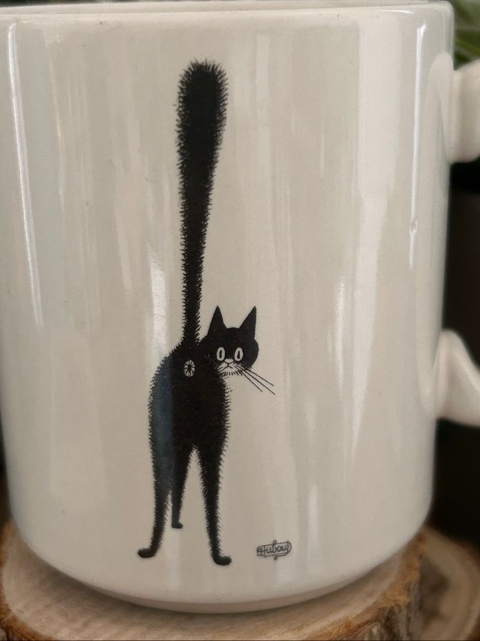 Mug Chat DUBOUT - Année 2003 - Objet Collector 🐾 - photo numéro 7