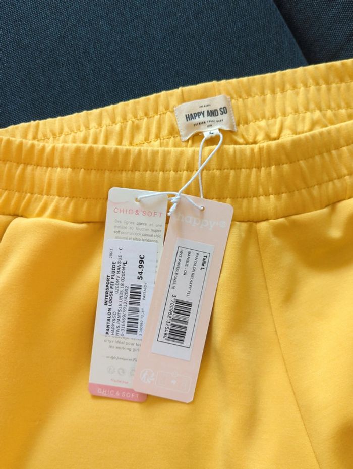 Pantalon jogging loose fit fluide Happy&So - photo numéro 4