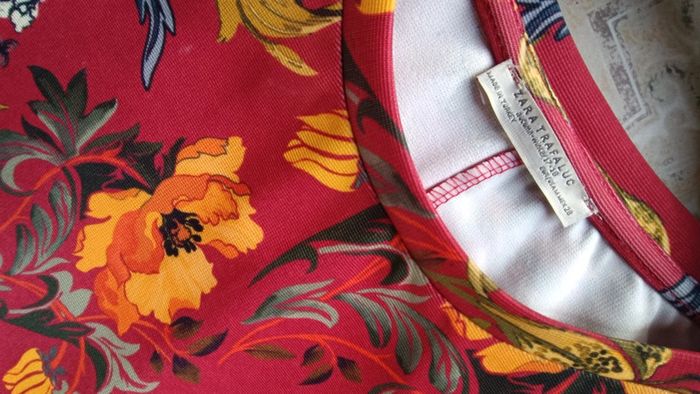 Robe Zara automnale. Zara Trafaluc - Taile L - photo numéro 3