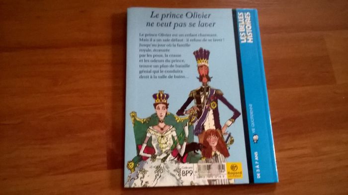 livre le prince olivier ne veut pas se laver de 3 à 7 ans - photo numéro 2