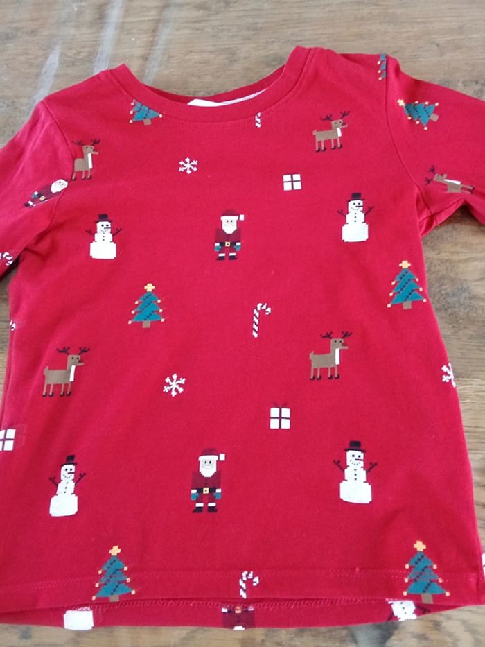 Tee shirt manches longues noel - photo numéro 2