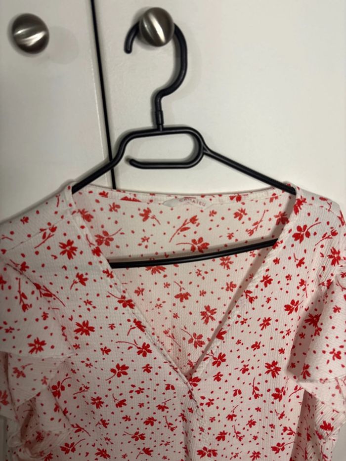 🌺tee shirt fleuri Camaïeu🌺 - photo numéro 2