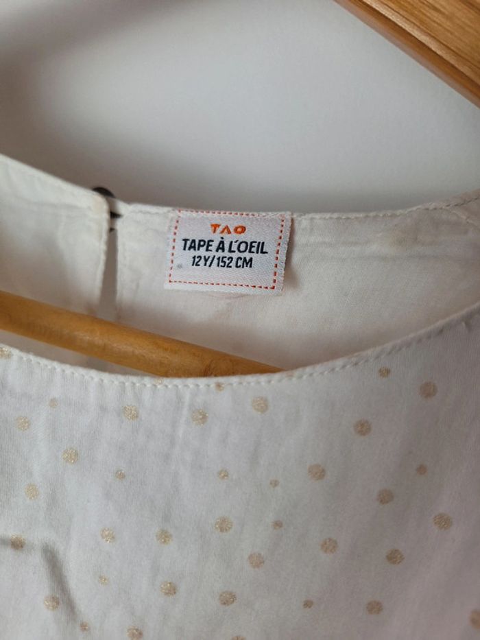 Robe habillée blanche fille 12 ans TAO - photo numéro 4
