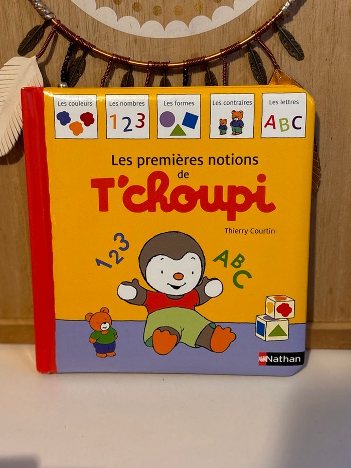 Livre les premières notions de tchoupi - photo numéro 1