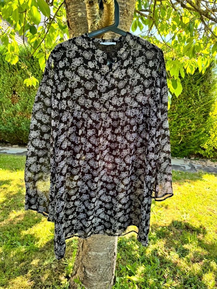 Robe légère noire || Mango || taille M