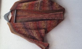 Veste ouverte en laine femme