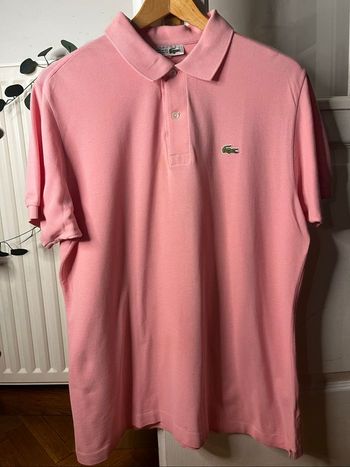 Polo Lacoste homme rose - Taille M