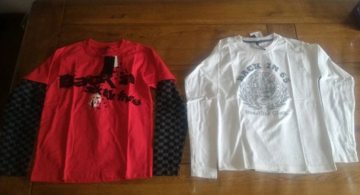 Lot de 8 tee-shirts manches longues - photo numéro 3