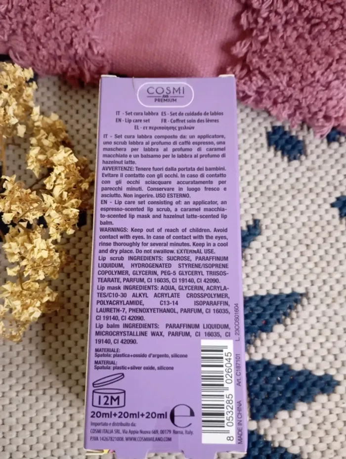 Coffret skincare pour les lèvres, cosmi, neuf - photo numéro 3
