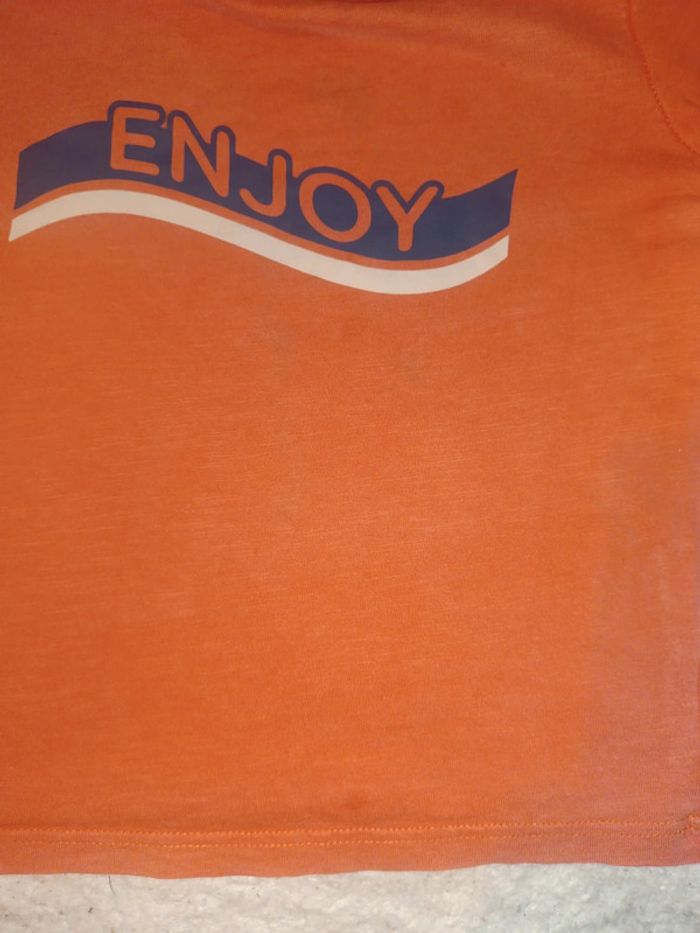 Teeshirt enjoy 5 ans - photo numéro 3