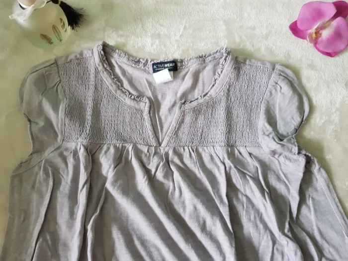 Tee-shirt 40 Parme coton - photo numéro 2