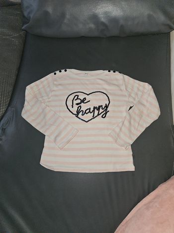 Tee-shirt manche longue fille 8 ans