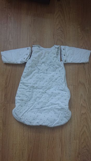 Gigoteuse Vertbaudet 0-6 mois manches amovibles