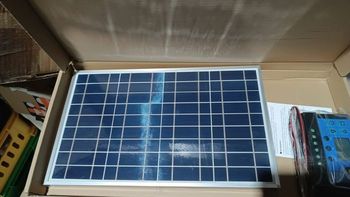 🌞 [NEUF] Kit panneau solaire portable 10W avec contrôleur de charge 100A