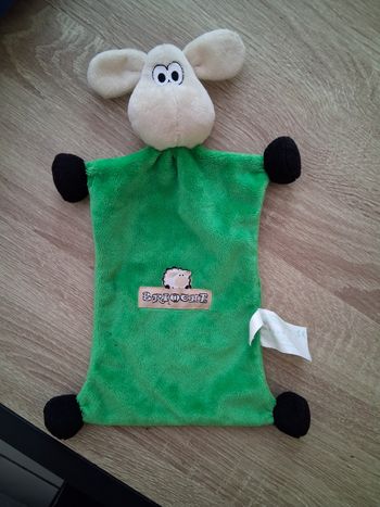 Doudou mouton brioche