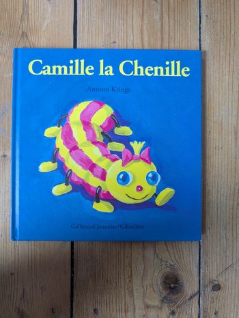 Livre Camille la chenille