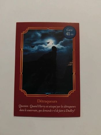 🃏 Carte Harry Potter (Auchan) - Wizarding World - Détraqueurs 41/90