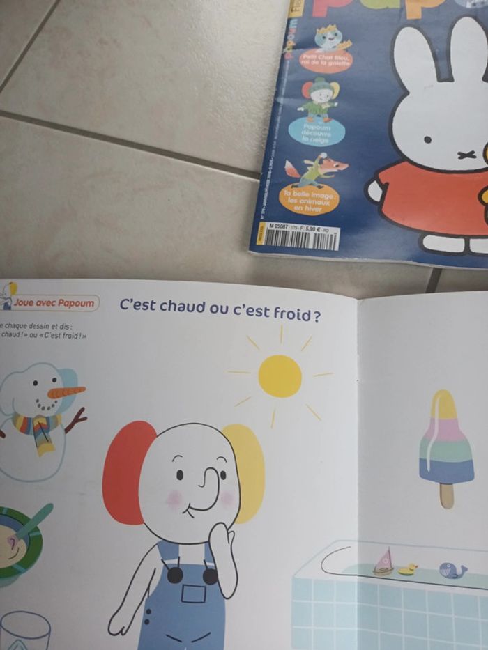 Lot de 10 livres pour enfants de 1 à 3 ans Papoum - photo numéro 9