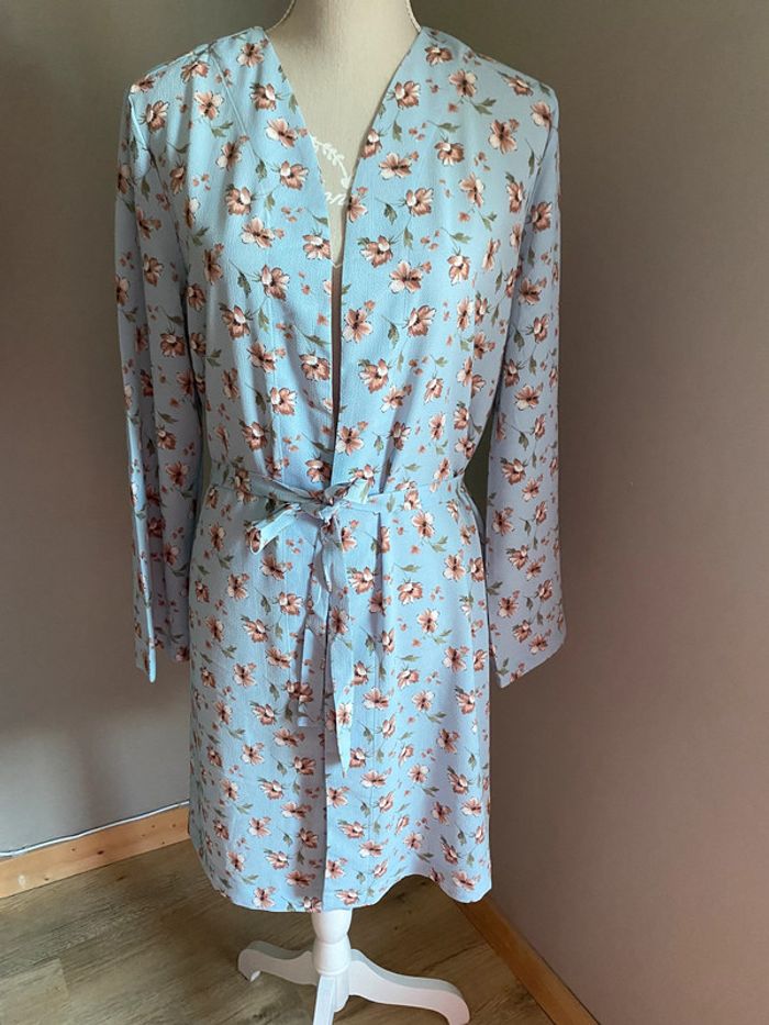 Kimono long avec ceinture Only - photo numéro 3
