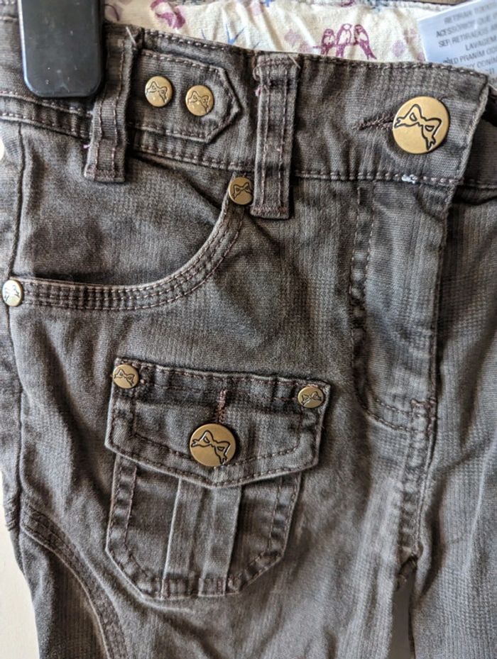 Pantacourt marron - photo numéro 3