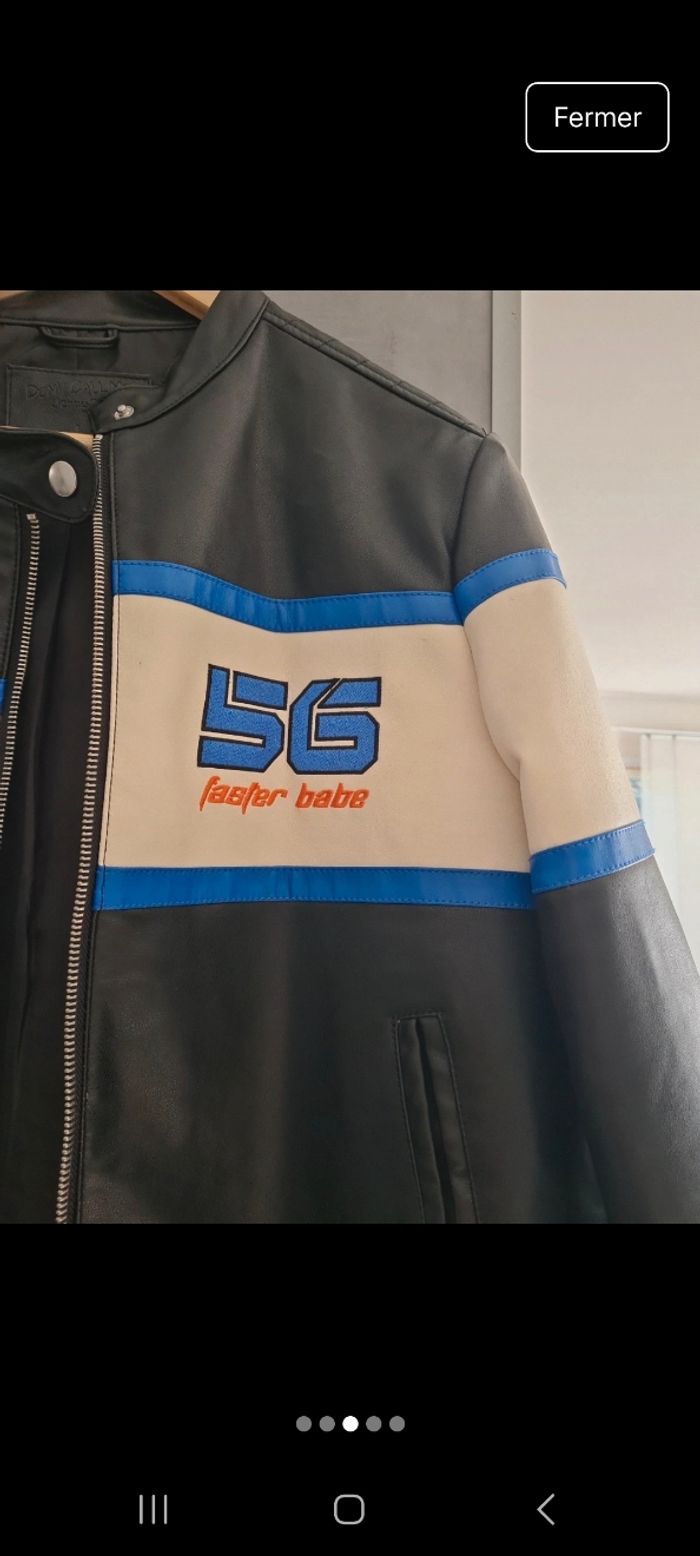Veste simili-cuir - photo numéro 2