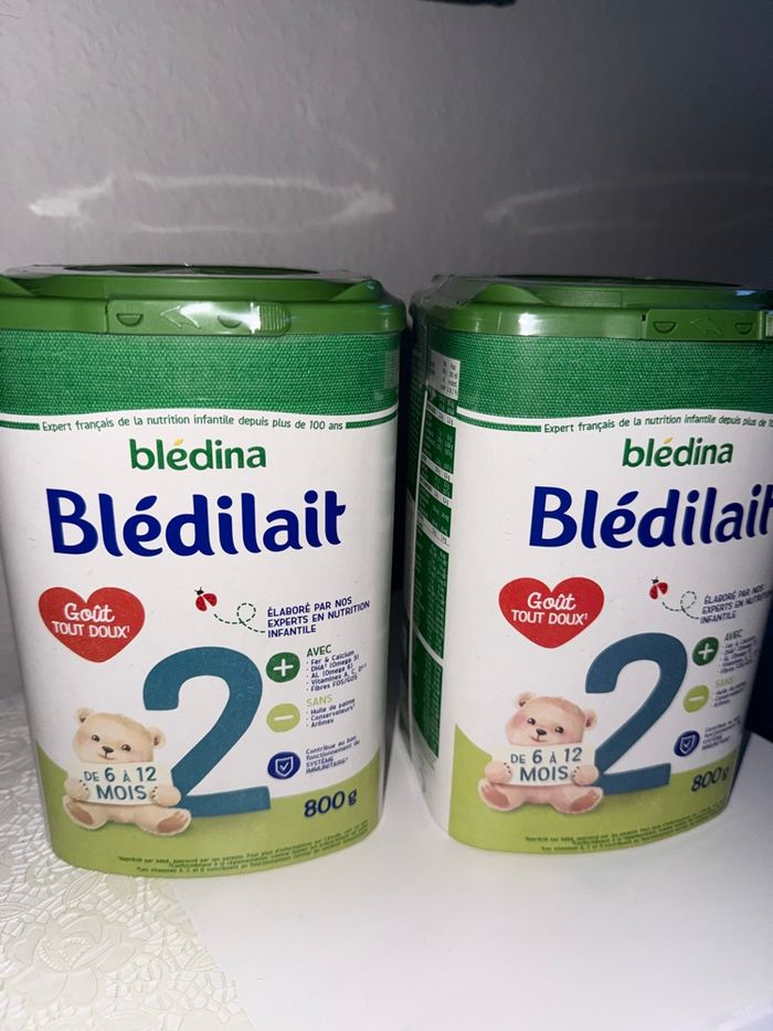 2 boîtes lait blédilait 2 - photo numéro 2